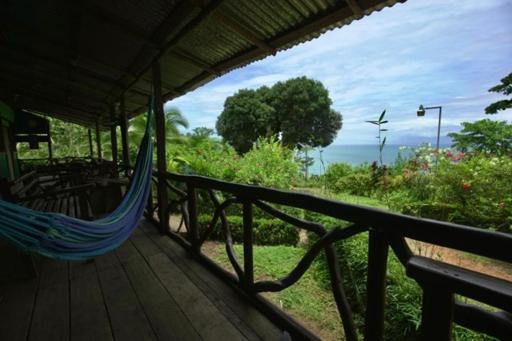 Cabinas Vista Isla Del Cano Corcovado Drake Bay Exterior photo